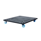 BCA-ROLL - Plateau à roulette pour rack ABS Standard BLACKCASE Rack Case 19''