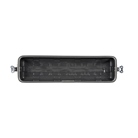 Rack ABS court BLACKCASE Shallow Rack Case 19'' 2U