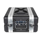 Rack ABS court BLACKCASE Shallow Rack Case 19'' 3U