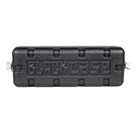 Rack ABS court BLACKCASE Shallow Rack Case 19'' 3U