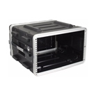 Rack ABS court BLACKCASE Shallow Rack Case 19'' 6U