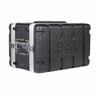 Rack ABS court BLACKCASE Shallow Rack Case 19'' 6U