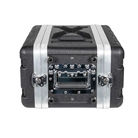 Rack ABS court BLACKCASE Shallow Rack Case 19'' 6U