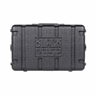 Rack ABS court BLACKCASE Shallow Rack Case 19'' 6U
