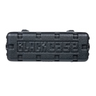 Rack ABS Standard BLACKCASE Rack Case 19'' 3U