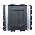 Rack ABS Standard BLACKCASE Rack Case 19'' 8U