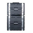 Rack ABS Standard BLACKCASE Rack Case 19'' 8U