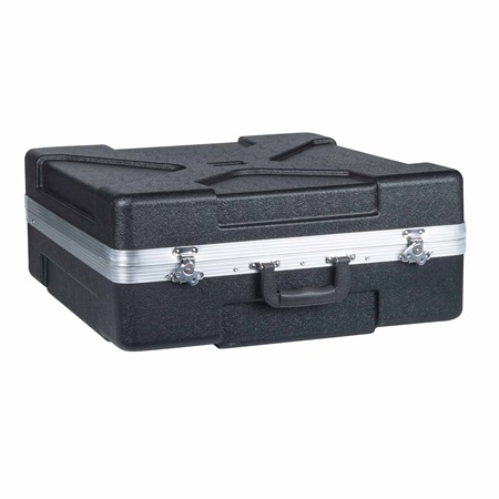 Valise ABS BLACKCASE Mixer Rack Case pour console 19'' 12U