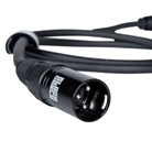 Cordon Micro XLR 3 mâle - XLR 3 femelle standard - 15m - BLACKCABLE  