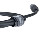 Cordon Micro XLR 3 mâle - XLR 3 femelle standard - 20m - BLACKCABLE  