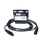 Cordon Micro XLR 3 mâle - XLR 3 femelle standard - 3m - BLACKCABLE  