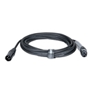 Cordon Micro XLR 3 mâle - XLR 3 femelle standard - 5m - BLACKCABLE  