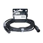 Cordon Micro XLR 3 mâle - XLR 3 femelle standard - 5m - BLACKCABLE  