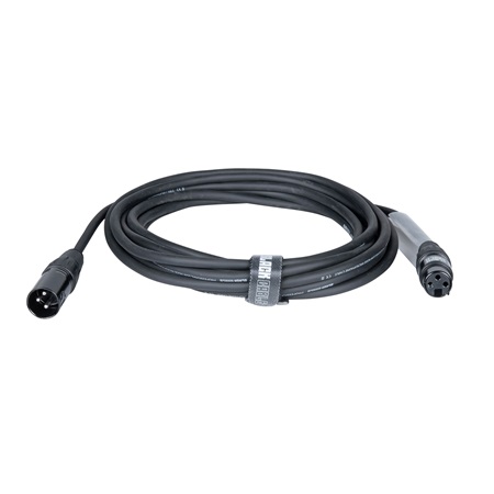 Cordon Micro XLR 3 mâle - XLR 3 femelle standard - 5m - BLACKCABLE  
