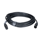 Cordon DMX 3 points mâle-femelle standard - Longueur 10m - BLACKCABLE 