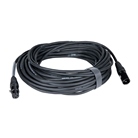Cordon DMX 3 points mâle-femelle standard - Longueur 20m - BLACKCABLE 