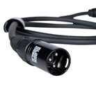 Cordon DMX 3 points mâle-femelle standard - Longueur 20m - BLACKCABLE 