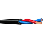 Câble HP haut-parleur 2 x 1,5mm² rond BLACKCABLE - 100m 