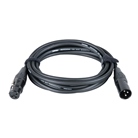 Cordon Micro XLR 3 mâle - XLR 3 femelle Premium - 3m - BLACKCABLE
