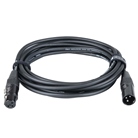 Cordon Micro XLR 3 mâle - XLR 3 femelle Premium - 5m - BLACKCABLE
