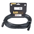 Cordon Micro XLR 3 mâle - XLR 3 femelle Premium - 10m - BLACKCABLE