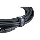 Cordon Jack 6.35 mâle-mâle Stéréo Premium - 10m - BLACKCABLE 