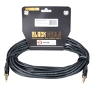Cordon Jack 6.35 mâle-mâle Stéréo Premium - 10m - BLACKCABLE 