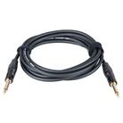 Cordon Jack 6.35 mâle-mâle Mono Premium - 3m - BLACKCABLE 