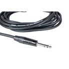 Cordon XLR 3 femelle - Jack 6.35 mâle Stéréo Premium 3m - BLACKCABLE 