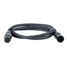 Cordon DMX 5 points mâle-femelle Premium - Longueur 1m - BLACKCABLE 