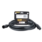 Cordon DMX 5 points mâle-femelle Premium - Longueur 3m - BLACKCABLE 