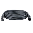 Cordon DMX 5 points mâle-femelle Premium - Longueur 5m - BLACKCABLE 