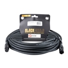 Cordon DMX 5 points mâle-femelle Premium - Longueur 15m - BLACKCABLE 