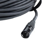 Cordon DMX 5 points mâle-femelle Premium - Longueur 20m - BLACKCABLE 