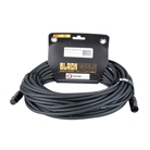 Cordon DMX 5 points mâle-femelle Premium - Longueur 20m - BLACKCABLE 