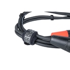 Cordon 2x XLR 3 mâle - 2x XLR 3 femelle - Premium - 0.6m - BLACKCABLE