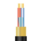 Câble micro noir ultra flexible analogique REAN YME220 - 100m 