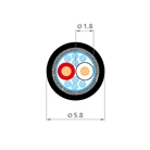 Câble DMX 234 flexible REAN YDMX115 - 1 paire - 100m