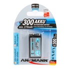 Accumulateur E ANSMANN sous blister - 300mAh, 8,4V