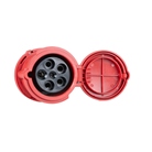 Fiche femelle IP44 P17 63A tétra 3P+N+T Bals