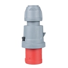 Fiche mâle IP44 P17 63A tétra 3P+N+T Bals