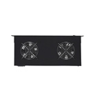 Double ventilateur rackable 19'' 1U POWER STUDIO PLR-2FAN 1U