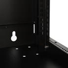Baie de rackage ou brassage métal fixe, roulette ou murale - 6U