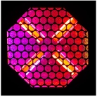 ADJ Vintage X - Eclairage design Ambre 240W + RGB 192W