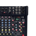 Table de mixage 12 canaux + BT + USB + REC + effets+ AUX TM633BU-DSP