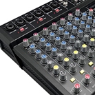 Table de mixage 12 canaux + BT + USB + REC + effets+ AUX TM633BU-DSP