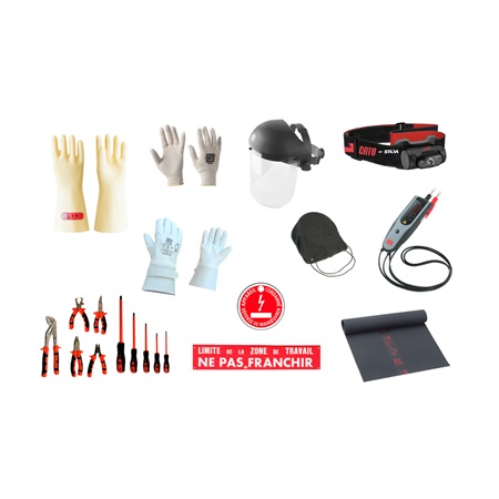 Kit de protection électrique pour habilitation BR CATU