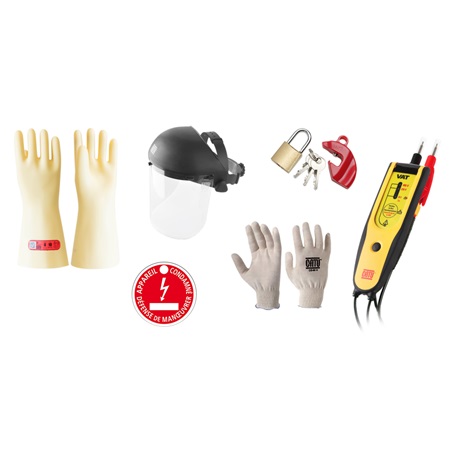 Kit de protection électrique pour habilitation BS CATU