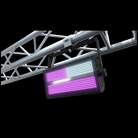 Chauvet DJ Shocker panel FX - stroboscope led RGB+CW 280W