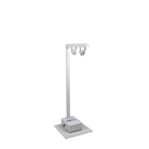 Briteq BTI-AKKUPOLE white - mât d'éclairage 4 x 5W IRC90 - IP64